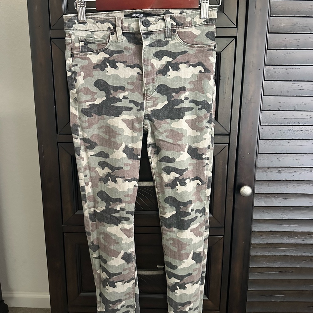 Hudson Jeans Women's Camouflage Skinny Jeans